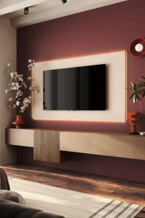 Infinity 2.0 Brons/Cashmere/Eiken TV Meubel Set 282 Voordeelprijs