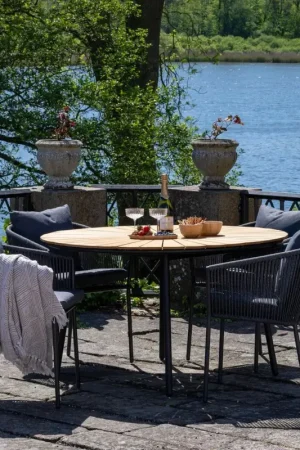 Aanbieding Cleveland Ronde Eettafel Teakhout
