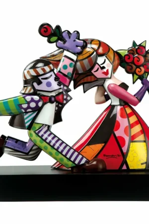 Porseleinen figuur 'Wherever You Go' van Romero Britto 47x41x15cm Beste Prijs