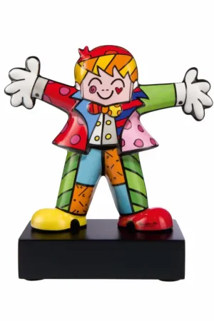 Porseleinen figuur 'The Boy's New Suit' van Romero Britto 14,5x15,5x7,5cm Beste Prijs