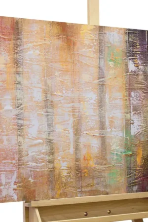 Handgeschilderd schilderij 'Gleaming Colours' 120x60cm | incl. certificaat van echtheid Direct Beschikbaar