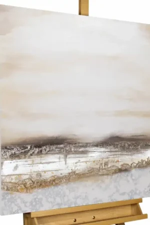 Lage Prijs Handgeschilderd schilderij 'Unattainably Afar' 80x80cm | incl. certificaat van echtheid