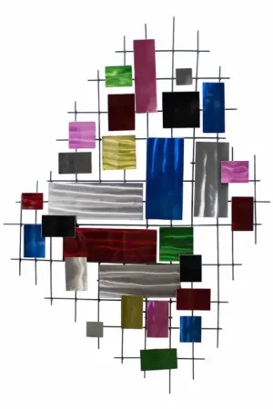 Metalen wanddecoratie 'A stranger's window' 111x78x5cm Goedkoop