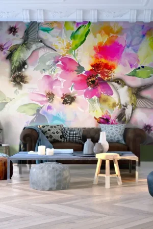 Zelfklevend behang 'Colours of Nature' Actieprijs