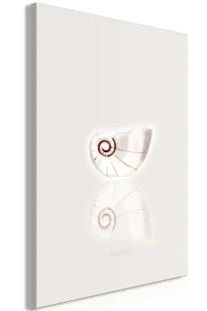 Aanbieding Kunstdruk op canvas 'Ceramic Shell Vertical'