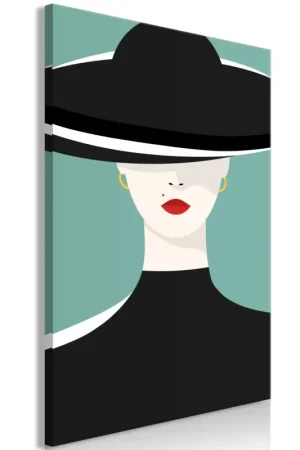 Aanbieding Kunstdruk op canvas 'Femininity Vertical'