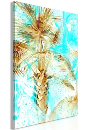 Kunstdruk op canvas 'Forbidden Paradise Vertical' Koopje
