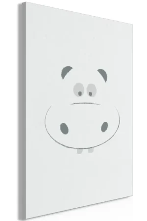 Aanbieding Kunstdruk op canvas 'Happy Hippie Vertical'