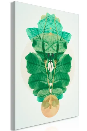 Favoriet Kunstdruk op canvas 'Mint of Egypt Vertical'