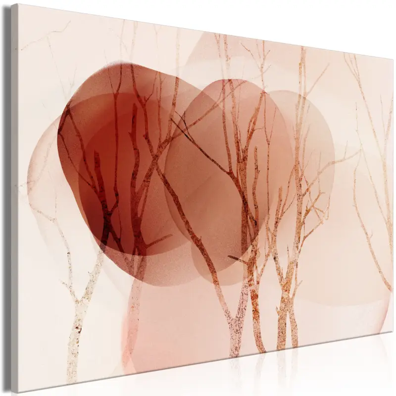 Kunstdruk op canvas 'Setting Glow Wide' Koopje