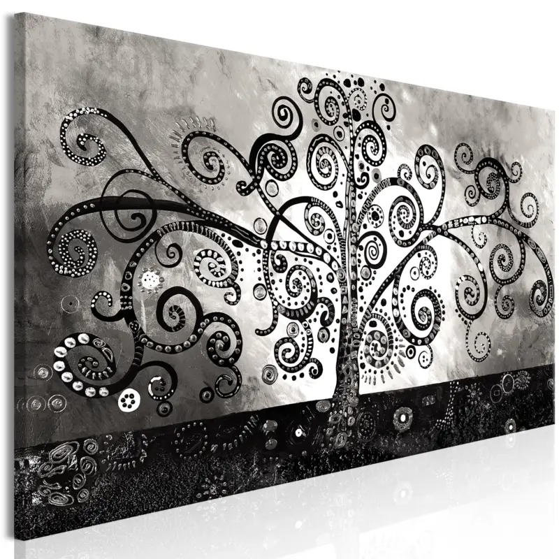 Koopje Kunstdruk op canvas 'Winding Paths of Nature Narrow'