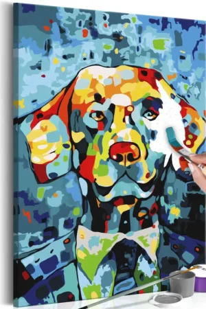 Schilderen op nummer volwassenen 'Dog (Portrait)' Uitverkoop
