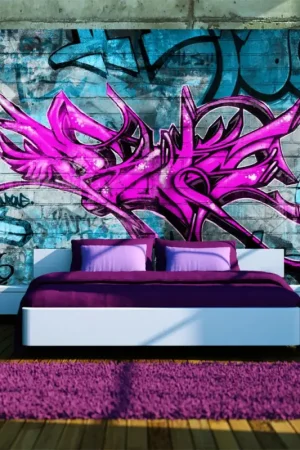 Aanbieding Behang 'Anonymous graffiti'