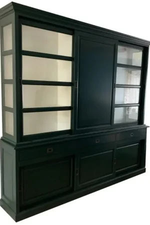 Buffetkast groen Deurne 260 x 240cm dichte middendeur Gecertificeerd