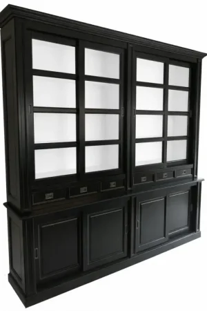 Bestseller Buffetkast Utrecht zwart - wit 260 x 240cm