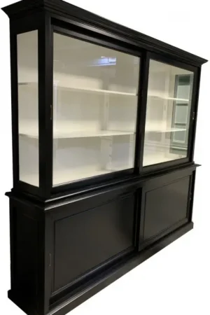 Bestseller Buffetkast zwart Arnhem 240cm