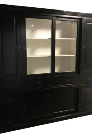 Beste Prijs Buffetkast zwart Goirle 225cm