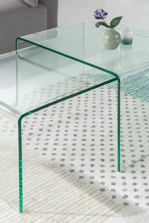 Salontafel 2-delig Ghost 100cm - 37255 Rechtstreeks Van De Fabrikant