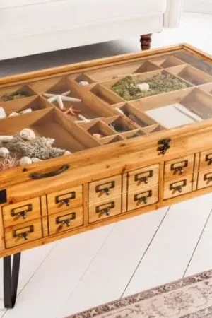 Weekendaanbieding Salontafel Seven Seas 60x100cm Massief Dennen Hout - 41194