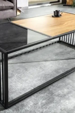 Weekendaanbieding Salontafel Architecture Wild Eiken 100x50cm - 43002